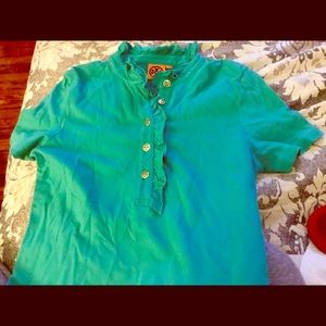 Tory Burch short sleeve shirt